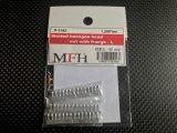 Model Factory Hiro 【P1142】No.18 : Slotted hexagon head nut with flange-L [42 pieces]