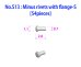 画像4: Model Factory Hiro 【P1147】No.S13 : Minus rivets with flange-S [54 pieces] (4)