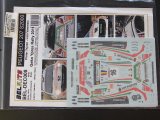STUDIO27【BEL-DEC008】1/24 Peugeot 207 S2000 #16 Geko Ypres Rally 2011 Decal