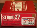 STUDIO27【FK-20186】1/20 パナソニック トヨタＴＦ105’05