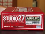 STUDIO27【FK-20221C】1/20 ロータス93T RENAULT"BRAZIL GP"