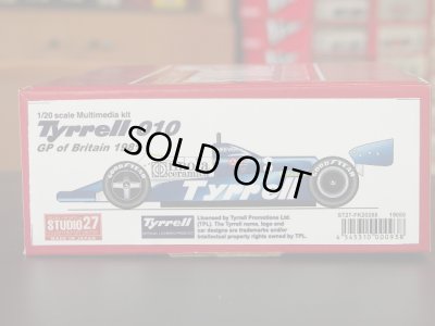 画像1: STUDIO27【FK-20285】1/20 ティレル 010 "イギリスGP1981 Ver"'KIT
