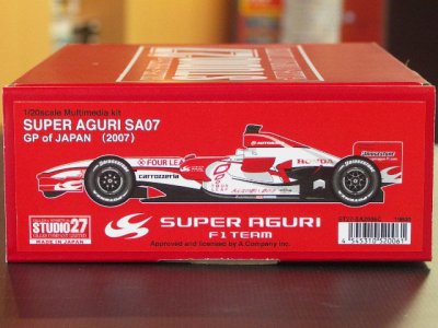 画像1: STUDIO27【SA-2006C】1/20 SUPER AGURI SA07 JAPAN GP kit