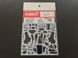 STUDIO27【CD-12001】1/12 YZR-M1 2009 Carbon decal（T社対応）
