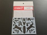STUDIO27【CD-12007】1/12 YZF R-1M カーボンデカールセット（T社対応）