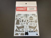 STUDIO27【CD-12008】1/12 Ninja XZ-RR カーボンデカールセット（T社対応）