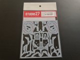 STUDIO27【CD-12010】1/12 CBR1000RR-R Dry Carbon decal（T社対応）