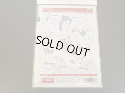 画像2: STUDIO27【CD-12011】1/12 GSX-RR 2020 Carbon decal（T社対応）