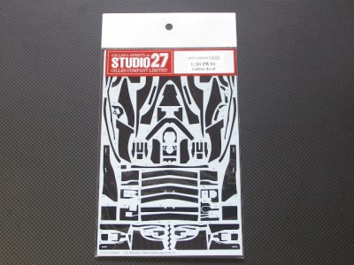 画像1: STUDIO27【CD-20003】1/20 FW16用カーボンデカール（F社対応）