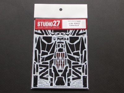 画像1: STUDIO27【CD20009】1/20 F2012用カーボンデカール(Ｆ社対応）