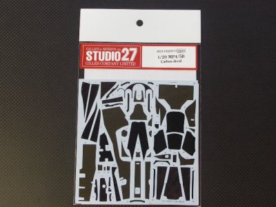 画像1: STUDIO27【CD-20013】1/20 MP4/5B Carbon decal（Ｔ社対応）