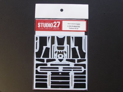 画像1: STUDIO27【CD-20016】1/20 F189(640) Carbon deca（Ｔ社対応）