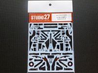 STUDIO27【CD-20025】1/20 248F1 Carbon decal（Ｆ社対応）