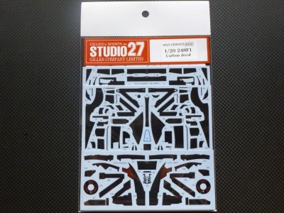 画像1: STUDIO27【CD-20025】1/20 248F1 Carbon decal（Ｆ社対応）