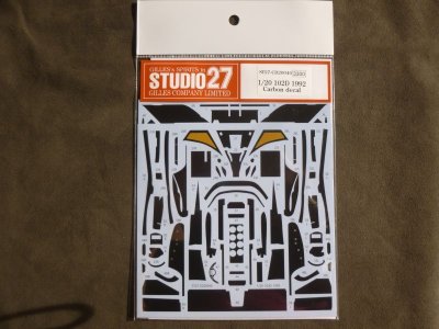 画像1: STUDIO27【CD-20040】1/20 Type 102D用カーボンデカール（Ｔ社対応）