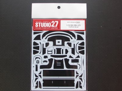 画像1: STUDIO27【CD-24012】1/24 SLS AMG GT3 カーボンデカールセット（F社対応）