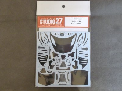 画像1: STUDIO27【CD-24020】1/24 NSX カーボンデカールセット（Ｔ社対応）