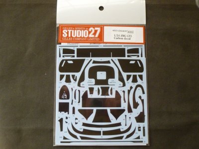 画像1: STUDIO27【CD-24027】1/24 AMG GT3 Carbon decal（T社対応）