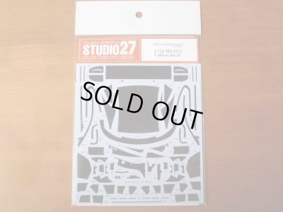 画像1: STUDIO27【CD-24028】1/24 M6 GT3 カーボンデカールセット（P社対応）