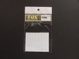 ＦＯＸＭＯＤＥＬＳ【FM-D48009】1/48 4./ SS-Panzerregiment 3 1943 ハイテクデカール(T社対応）