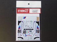 STUDIO27【DC-1054】1/24 BMW Z4"ROAL Motorsports"#43 MONZA 2014 DECAL（F社対応)