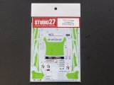 STUDIO27【DC-1055】1/24 BMW Z4"Team Russia"#78 Silverstone ELMS 2014 DECAL（F社対応)