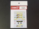 STUDIO27【DC-1057】1/24 LAMBORGHINI Murcielago "JLOC"#53 Le Mans 2006 Decal（A社対応）