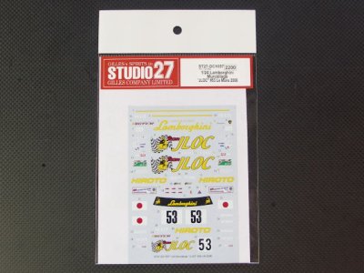 画像1: STUDIO27【DC-1057】1/24 LAMBORGHINI Murcielago "JLOC"#53 Le Mans 2006 Decal（A社対応）