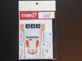 STUDIO27【DC-1067】1/24 MP4-12C "Boutsen Ginion" #16 Monza 2014 Decal（F社対応）