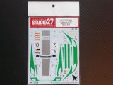 STUDIO27【DC-1069】1/24 Mercedes SLS GT3 "Blackfalcon" #19 Monza 2014 Decal（F社対応）