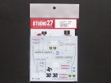 STUDIO27【DC-1076】1/20 Tyrrel 004 "Embassy"South African 1973-1974 Decal（E社対応）