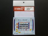 STUDIO27【DC-1081】1/24 BMW Z4"888"#888 Silverstone BBS 2014 DECAL（F社対応)