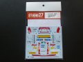 STUDIO27【DC-1085】1/24 Ford Fiesta "Jipocar" #21 Rally Mexico 2014 DECAL（BELKITS社対応）
