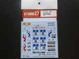 STUDIO27【DC-1091】1/24 MP4-12C "Dorr"Nur24h 2014 DECAL（F社対応）