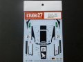 STUDIO27【DC1095】1/24 Mercedes SLS"Blac kfalcon" #21 Monza 2015 Decal（F社対応）
