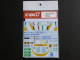 STUDIO27【DC-1114】1/24 F458 Italia #51/71 LM 2015 decal