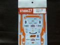 STUDIO27【DC-1122】1/24 Lancia Stratos "BIC"#8 Acropolis 1978 Decal (H社対応）