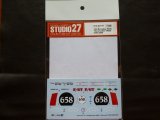STUDIO27【DC-1143】1/24 Mercedes 300SL "Bonneville"#658 2003/2004 DECAL（T社対応）