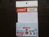 STUDIO27【DC-1152】1/24 Golf Gti "Belga"#29 European Rally Championship 1984　Decal(Revell社対応)