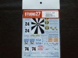 STUDIO27【DC-1153】1/24 Golf Gti "Jagermeister"#24 Hessen Rally 1975/#52 RAC/#74 Monte-Carlo 1976 Decal(Revell社対応)