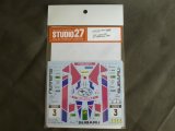 STUDIO27【DC-1189】1/24 legacy RS #3 1000Lakes 1990 DECAL（H社対応）