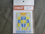 STUDIO27【DC-1191】1/24 Lancer Evolution X UK Police DECAL（A社対応）