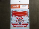 STUDIO27【DC-1194】1/24 962C"FAT" #20 WSPC Donington 1990 Decal（H社対応）