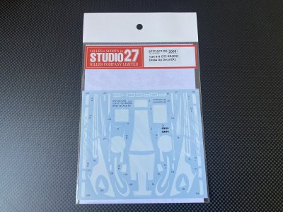 画像1: STUDIO27【DC-1255】1/24 911 GT3 RS (992) Dress Up Decal [A]（T社対応）