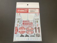 STUDIO27【DC-1260】1/12 Stratos Monte Carlo #1 / Sanremo #4 1978 Decal(For I社対応)