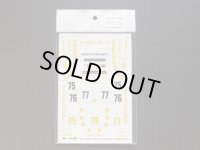 STUDIO27【DC-292】1/24 512BB "Europeen University" #75/76/77 LM 1980 decal