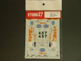 STUDIO27【DC-495C】1/24 スバルインプレッサ WRC"BETA" '01（Ｊ.アレジ）