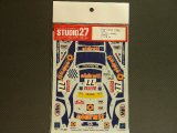 STUDIO27【DC-518C】1/24 スバルインプレッサ WRC"Oldrati"サンレモ '01