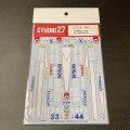 STUDIO27【DC-639R】1/20 Tyrell 1991 Decal(T社対応)