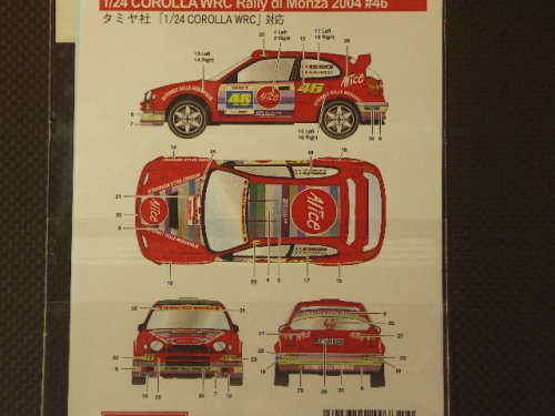 他の写真1: STUDIO27【DC-732C】1/24 COROLLA WRC Rally di Monza 2004 #46